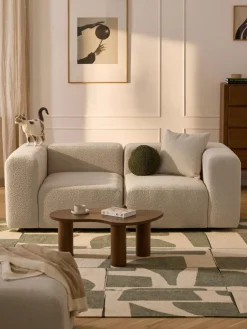 Sofá modular en tejido bouclé Lena (3 plazas)