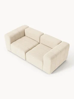 Sofá modular en tejido bouclé Lena (3 plazas)