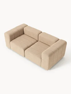 Sofá modular en tejido bouclé Lena (3 plazas)