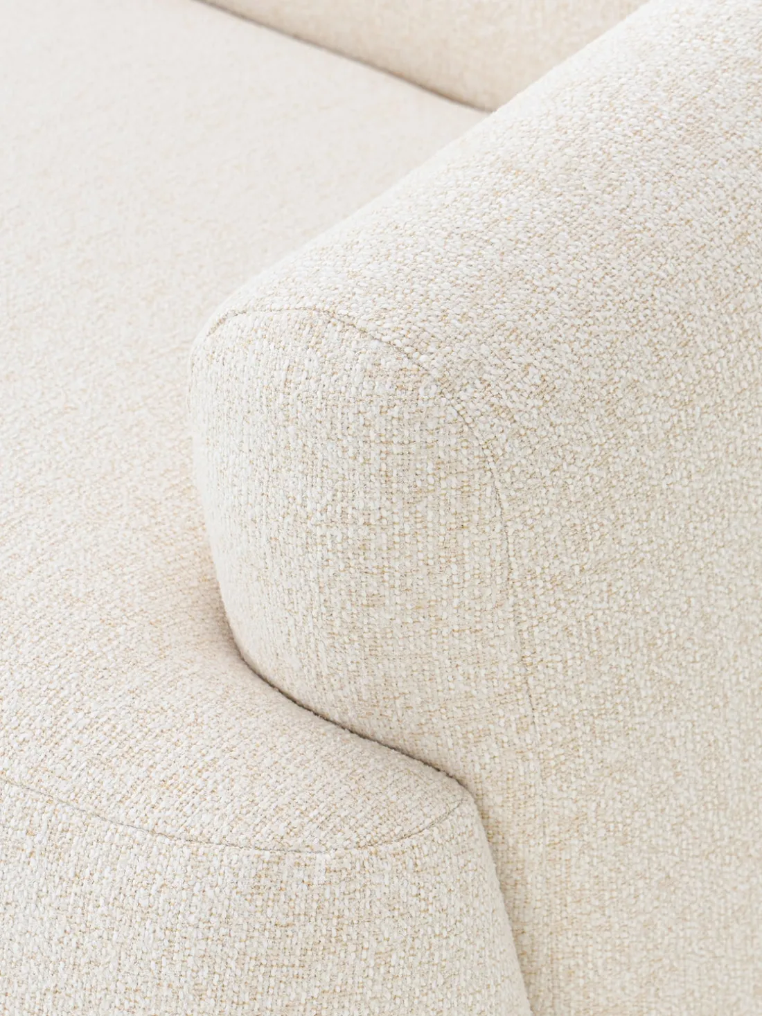 Sofá modular en tejido bouclé Sofia (3 plazas)