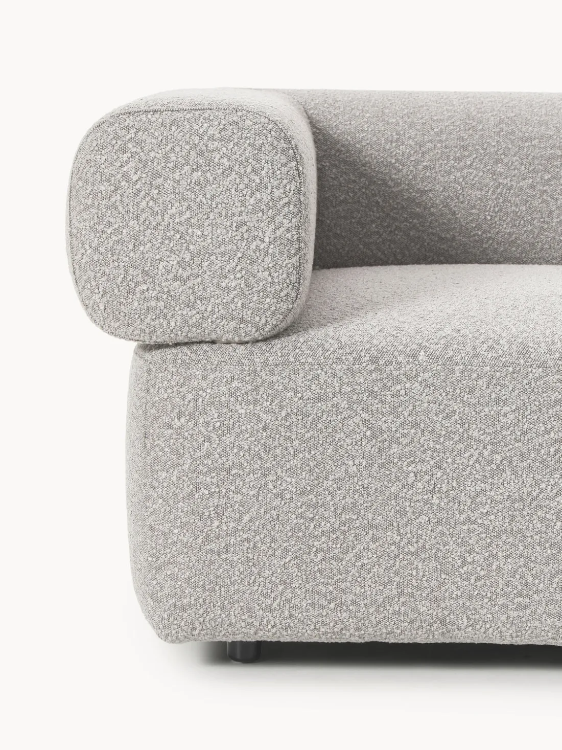 Sofá modular en tejido bouclé Anton (3 plazas)