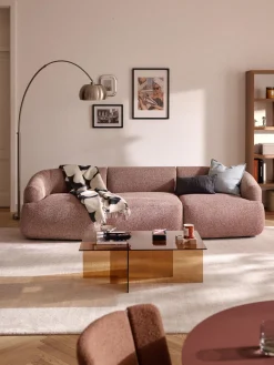 Sofá modular en tejido bouclé Sofia (3 plazas)