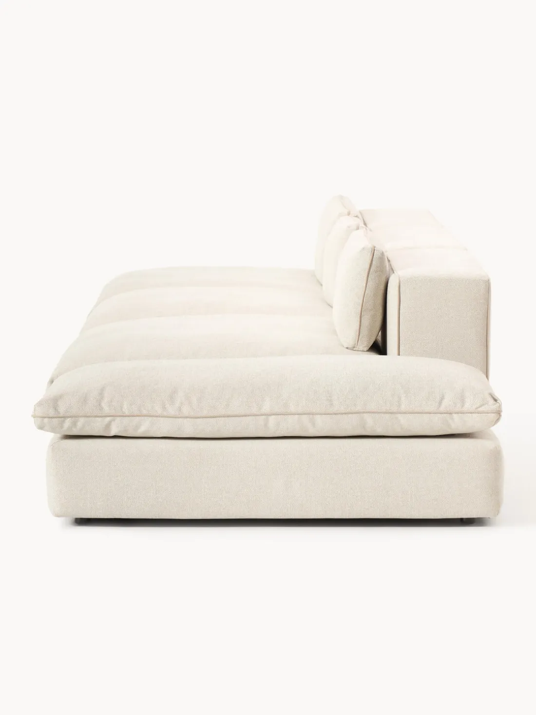 Sofá modular grande con reposapiés Felix (3 plazas)