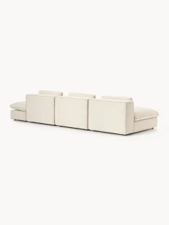 Sofá modular grande con reposapiés Felix (3 plazas)