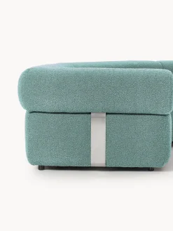 Sofá modular grande en tejido bouclé Anton