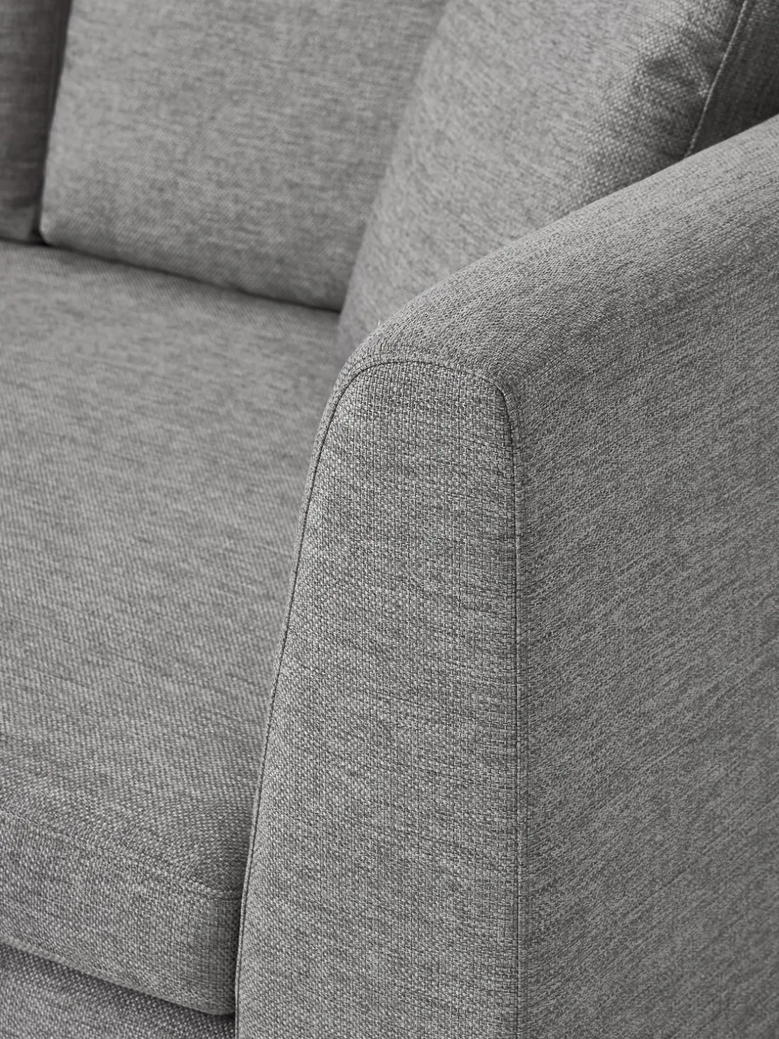 Sofá rinconera con patas de metal Emma