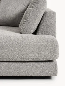 Sofá rinconera en tejido bouclé Tribeca