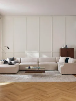 Sofá rinconera longue grande Melva