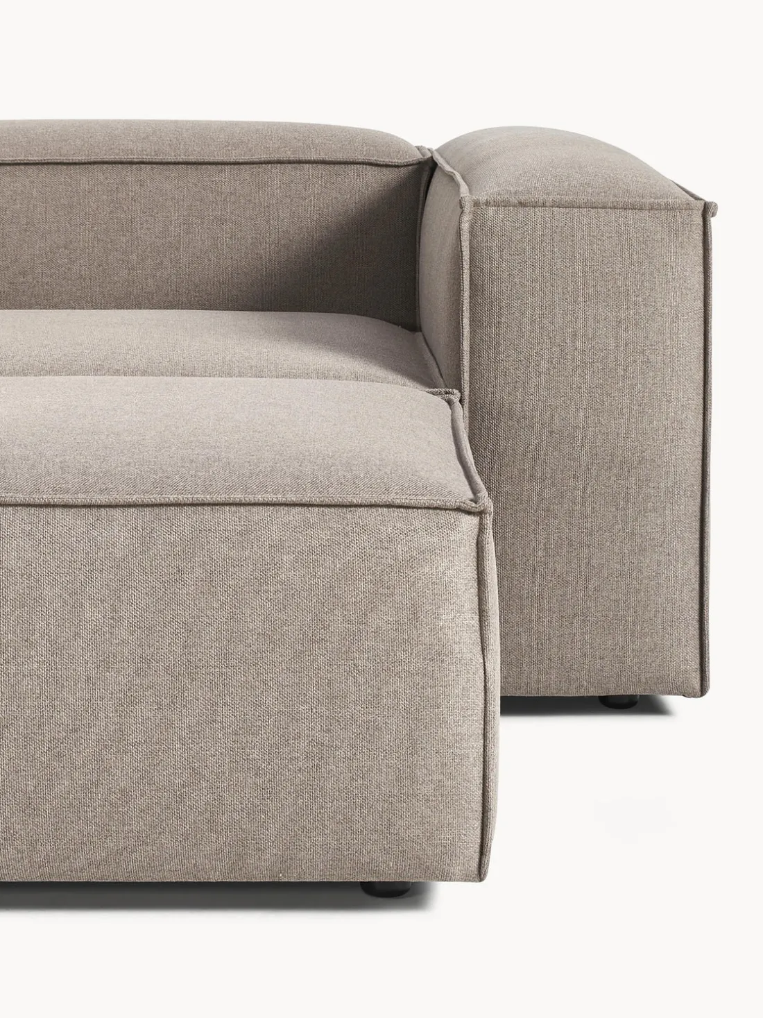 Sofá rinconera modular con reposapiés izquierdo/derecho Lennon (4 plazas)