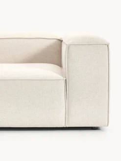 Sofá rinconera modular de mezcla de lino Lennon