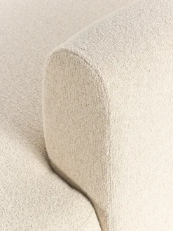 Sofá rinconera modular en tejido bouclé Sofia (4 plazas)