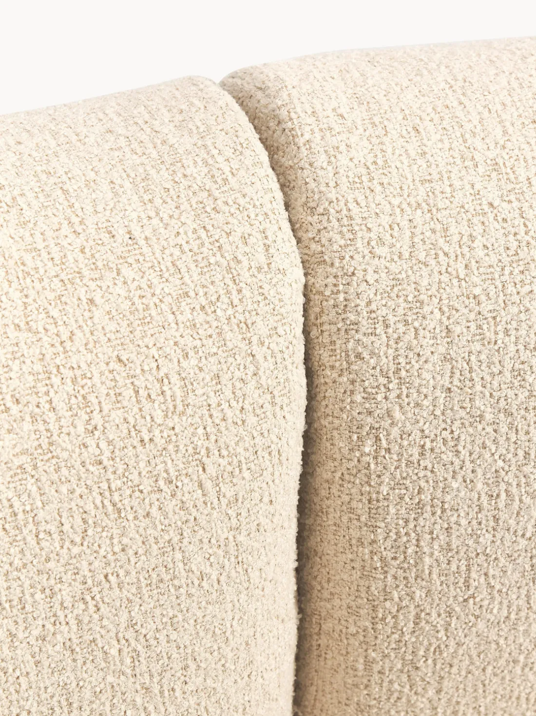 Sofá rinconera modular en tejido bouclé Sofia (4 plazas)