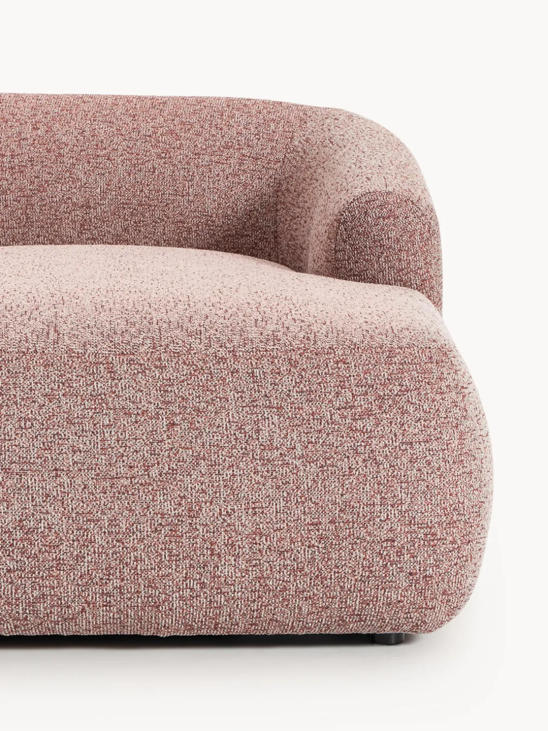 Sofá rinconera modular en tejido bouclé Sofia (3 plazas)