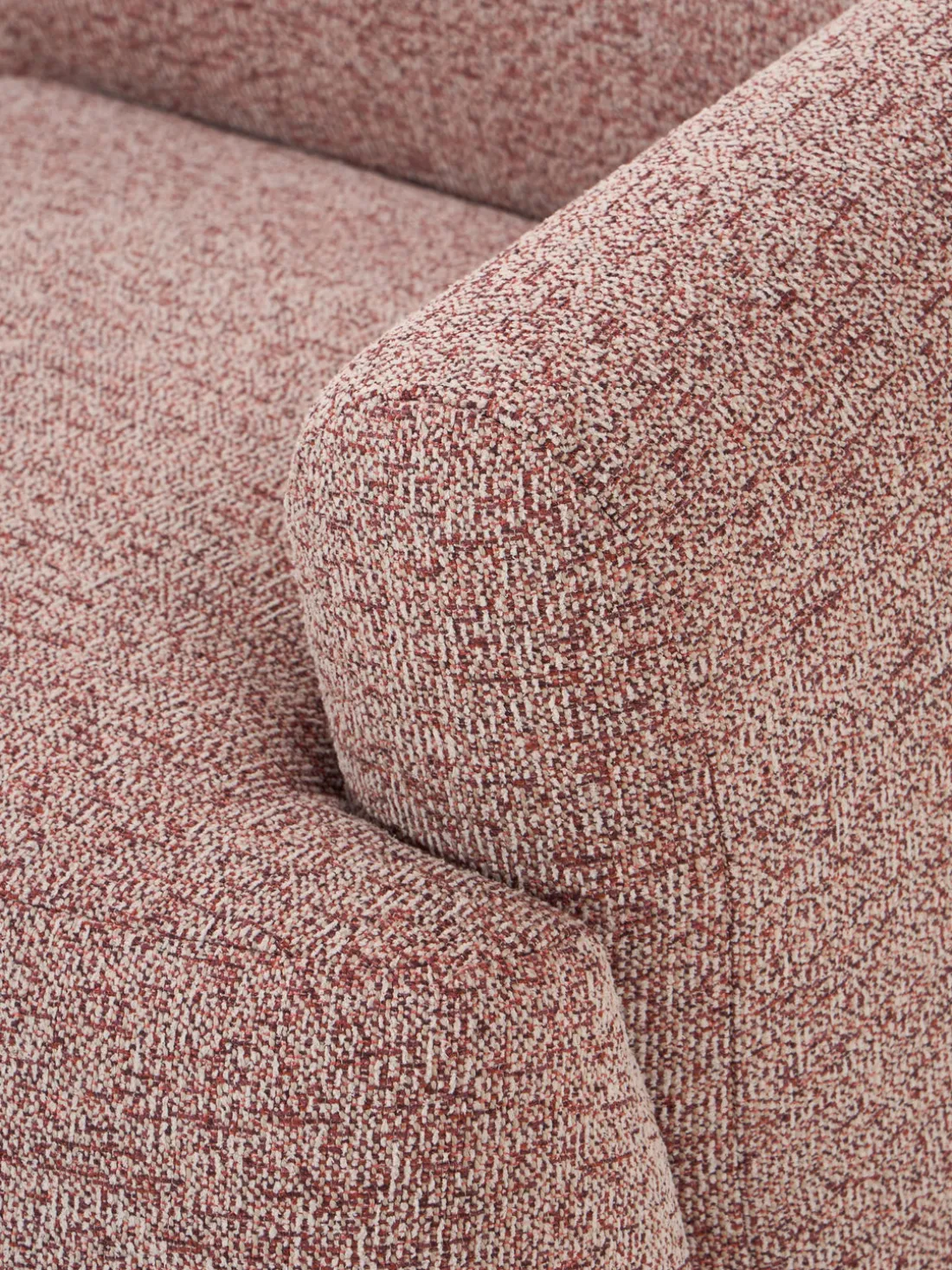 Sofá rinconera modular en tejido bouclé Sofia (4 plazas)