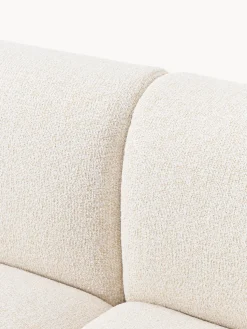 Sofá rinconera modular en tejido bouclé Sofia