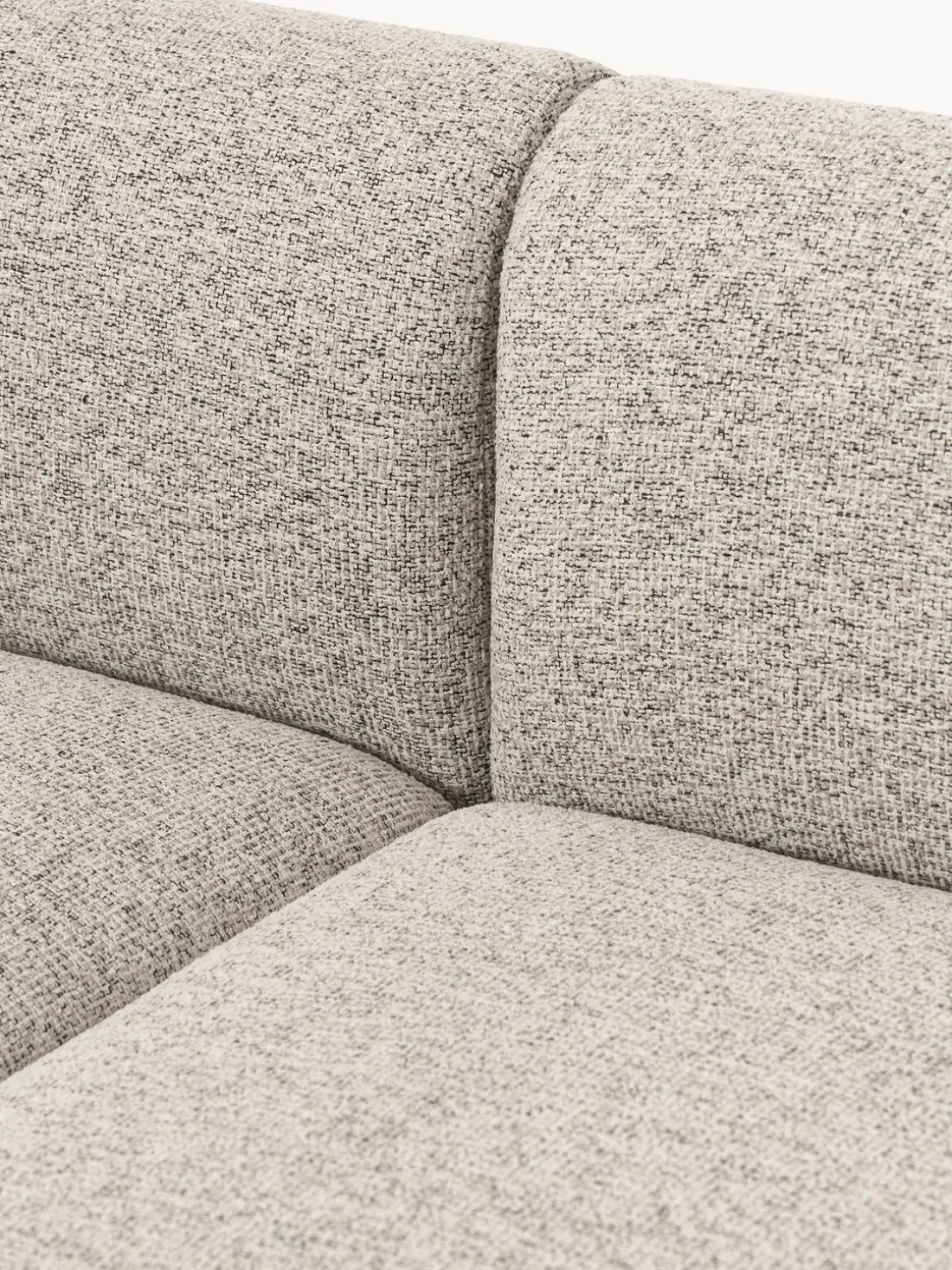 Sofá rinconera modular en tejido bouclé Sofia (4 plazas)