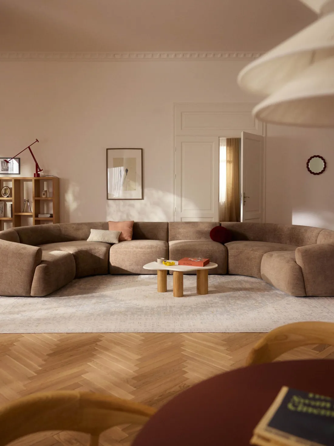 Sofá rinconera modular grande Sofia