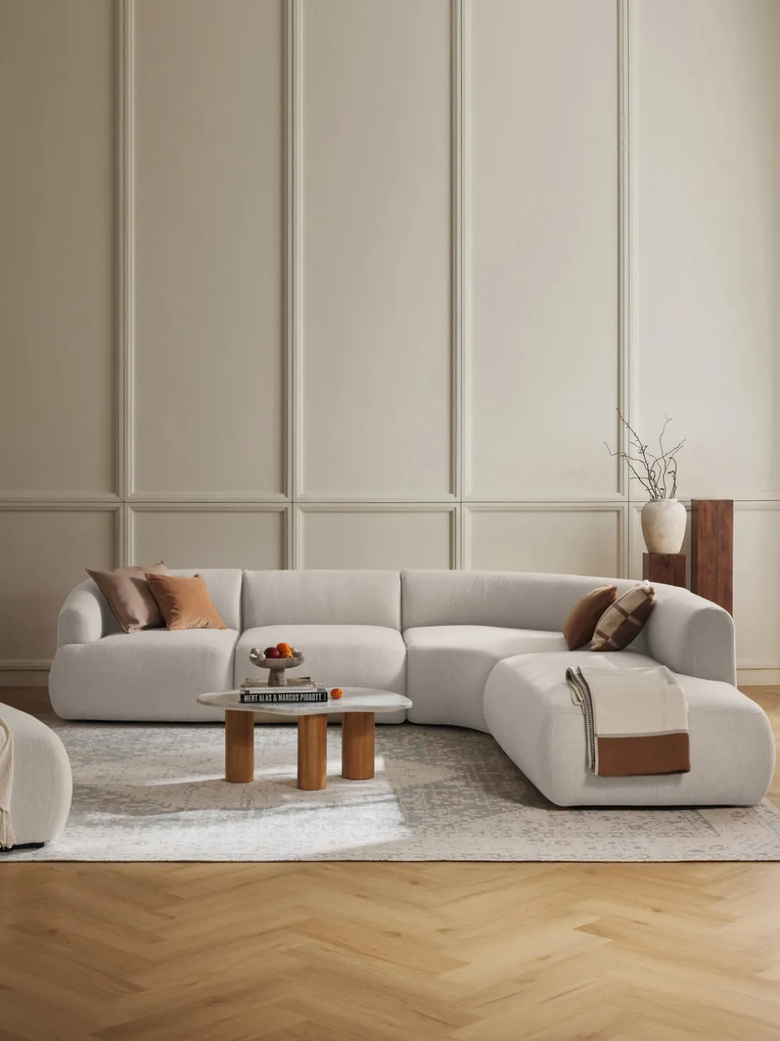 Sofá rinconera modular Sofia (4 plazas)