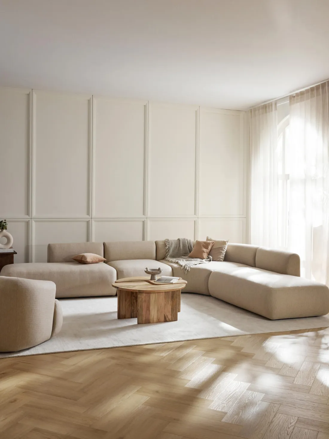 Sofá rinconera modular Sofia (4 plazas)