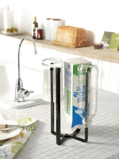 Soporte de cocina multifuncional de metal plegable Tower