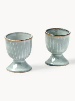 Soportes de huevo artesanales Nordic Sea, 2 uds.