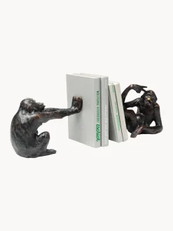 Sujetalibros artesanales Monkey Kare, 2 uds.
