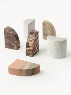 Sujetalibros de mármol Nile, 2 uds.