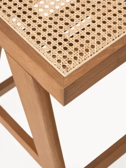 Taburete alto con tejido vienés Sissi