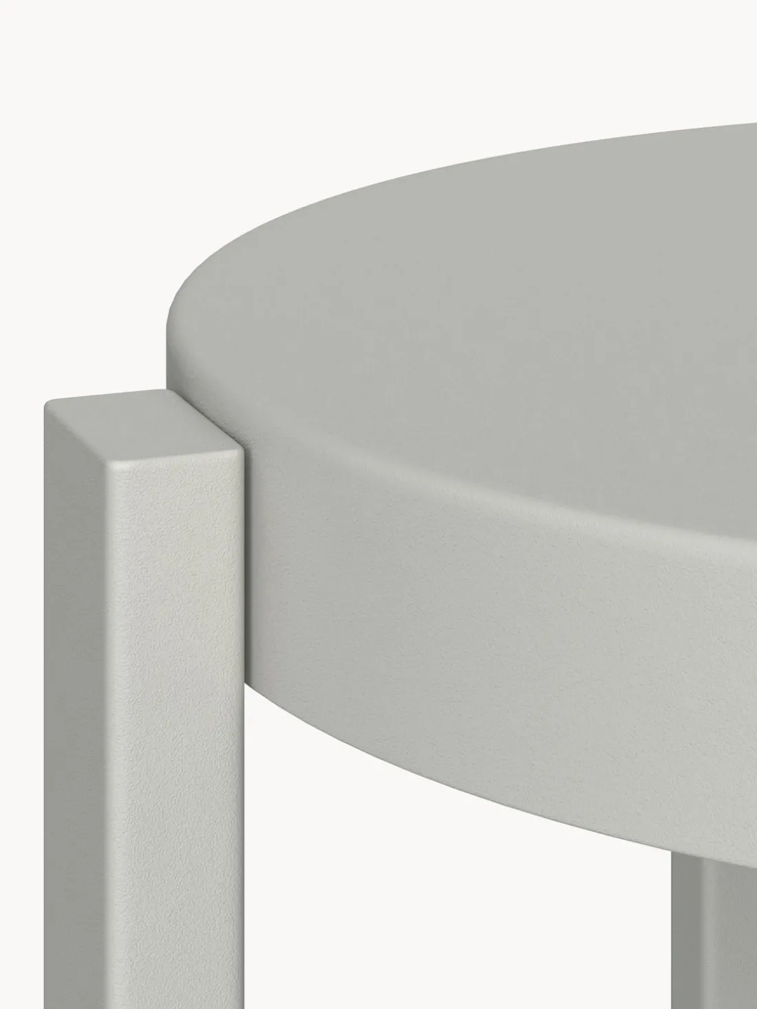 Taburete alto de metal Doon