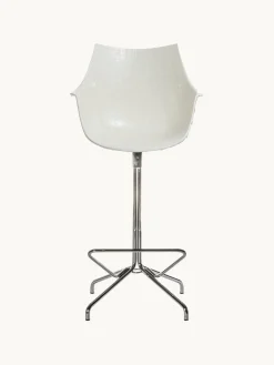 Taburete alto giratorio de plástico Meridiana
