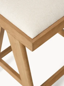 Taburete alto tapizado Sissi