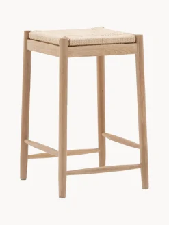 Taburete artesanal de madera de roble Eton