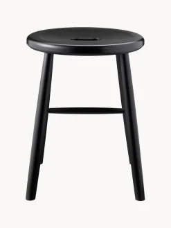 Taburete artesanal de madera de haya J27