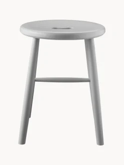 Taburete artesanal de madera de haya J27