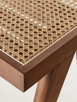 Taburete con tejido vienés Sissi