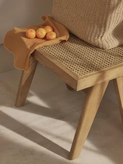 Taburete con tejido vienés Sissi