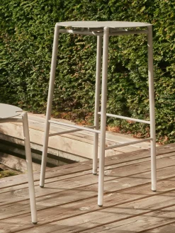 Taburete de bar de jardín de metal Novo