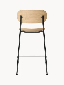 Taburete de bar de metal y madera Co