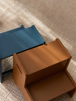 Taburete de madera Graffiti