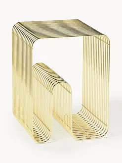 Taburete de metal Curva