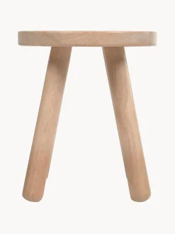 Taburete infantil de madera de caucho Dilcia