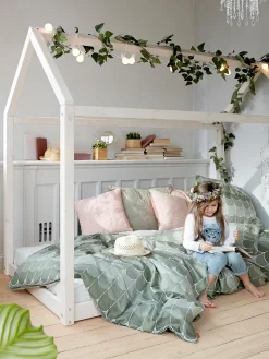 Taburete infantil de madera Dots