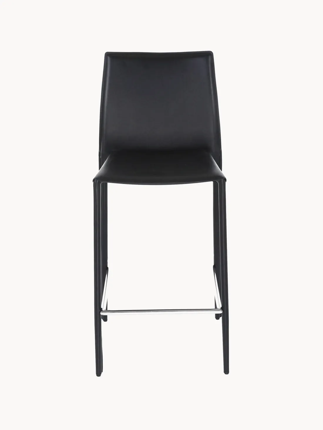 Taburetes altos de cuero Boréalys, 2 uds.