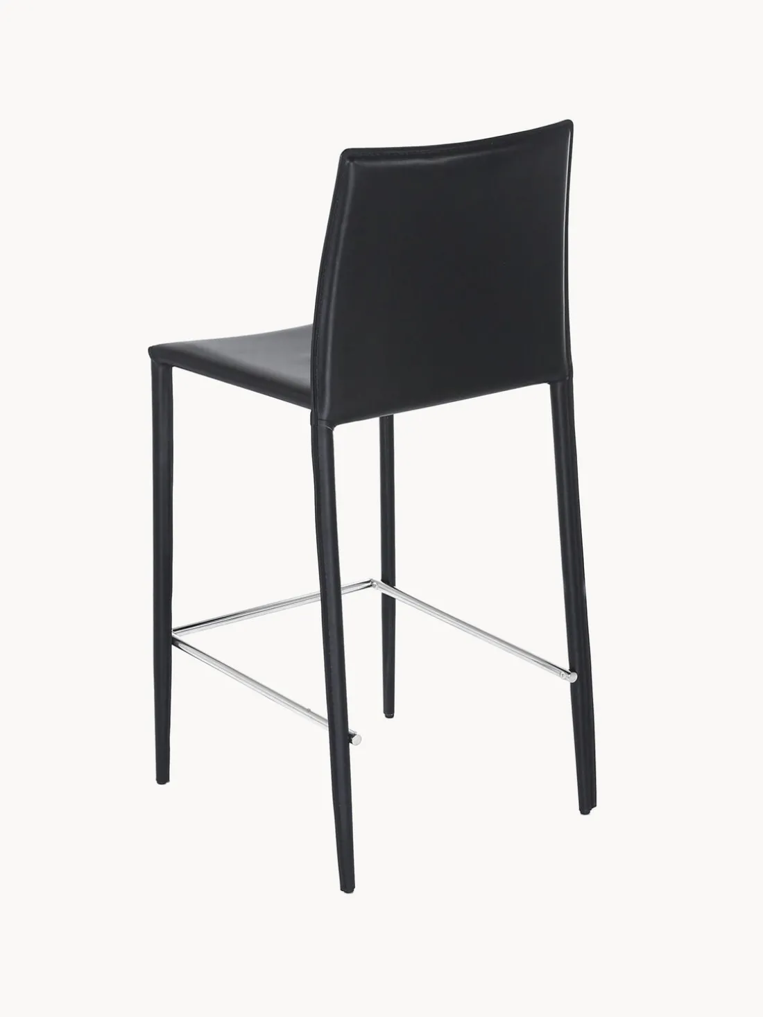 Taburetes altos de cuero Boréalys, 2 uds.