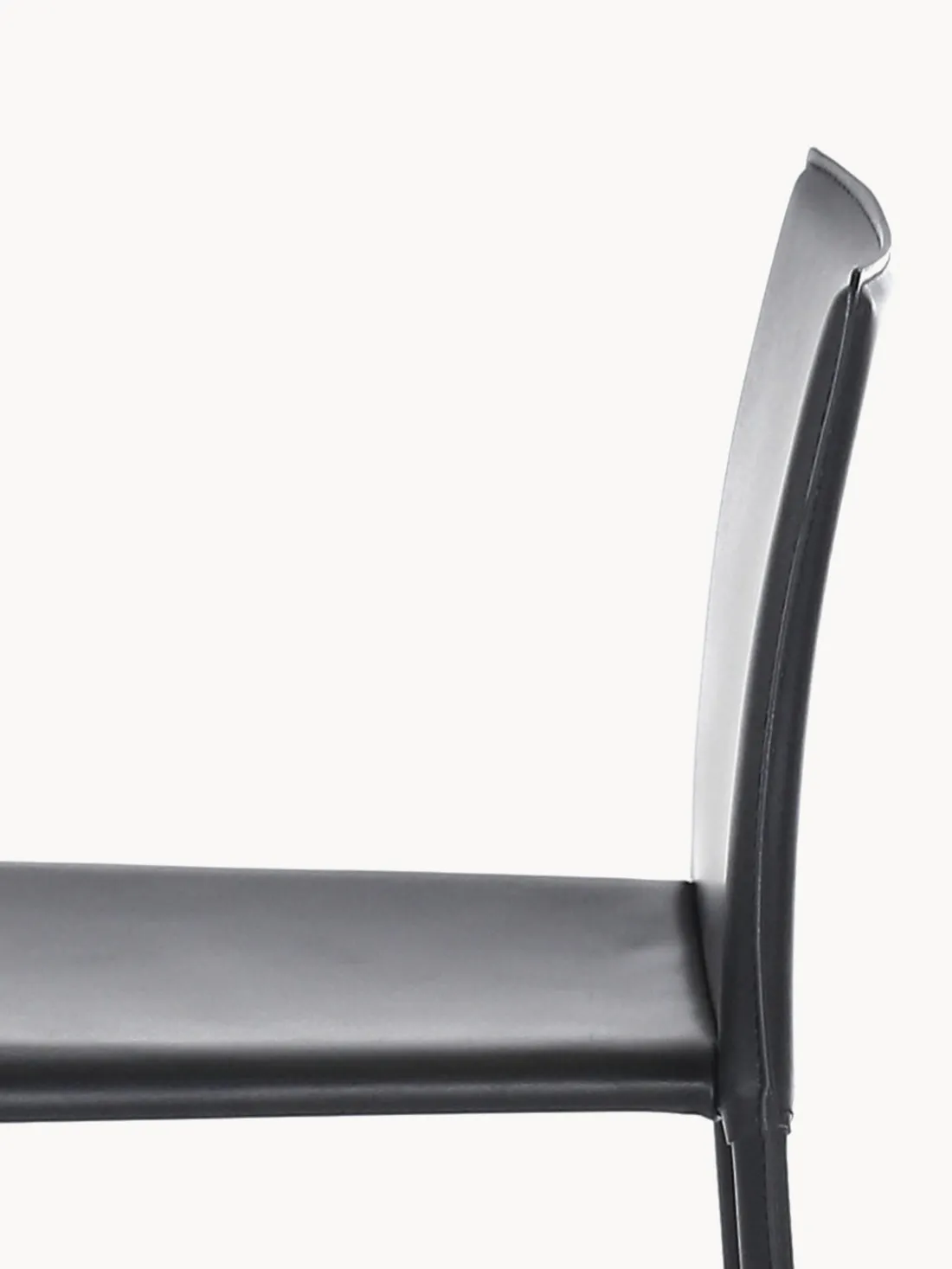 Taburetes altos de cuero Boréalys, 2 uds.