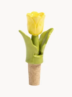Tapón de botella pintado a mano Tulip