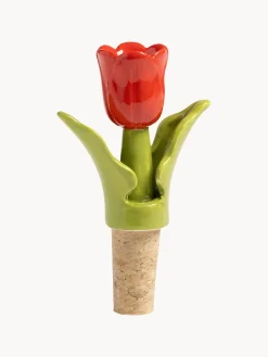 Tapón de botella pintado a mano Tulip