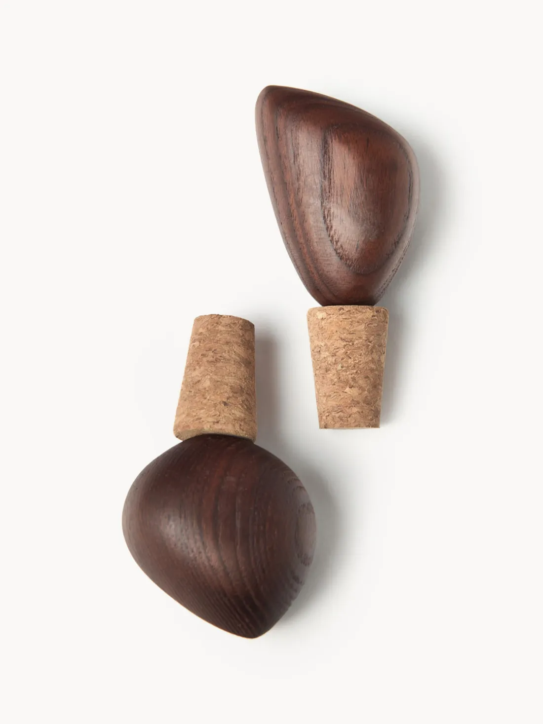 Tapones de vino de madera de fresno Cairn, 2 uds.