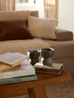 Taza artesanal en forma orgánica Limfjord