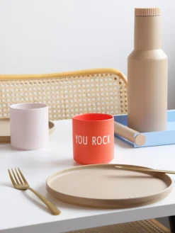Taza con frase de diseño Favourite YOU ROCK